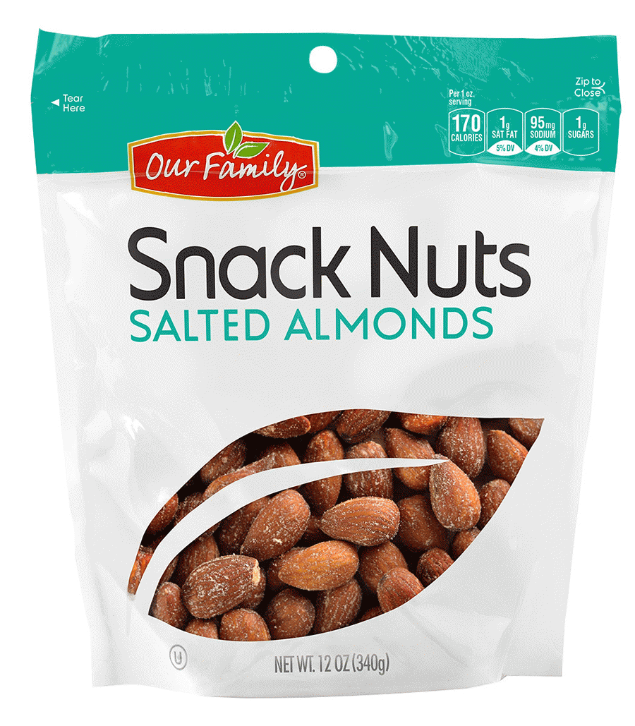 Our Family Snack Nuts salted almonds Full-Size Picture